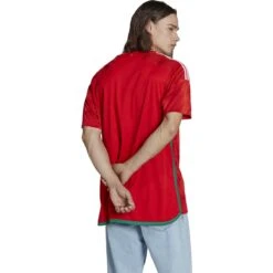 Adidas Wales 2022 Home Jersey (Red) -Sports-Football Apparel adidas wales 2022 home jersey red 4