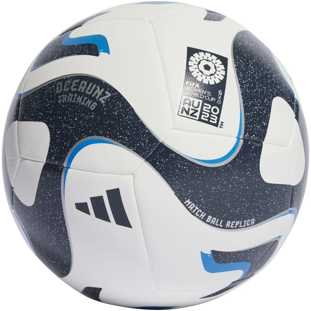 Adidas Womens World Cup 2023 Oceaunz Training Ball (White/Navy) 3 Adidas Womens World Cup 2023 Oceaunz Training Ball (White/Navy)