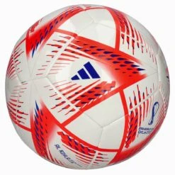 Adidas World Cup 2022 Al Rihla Club Ball (White/Red)