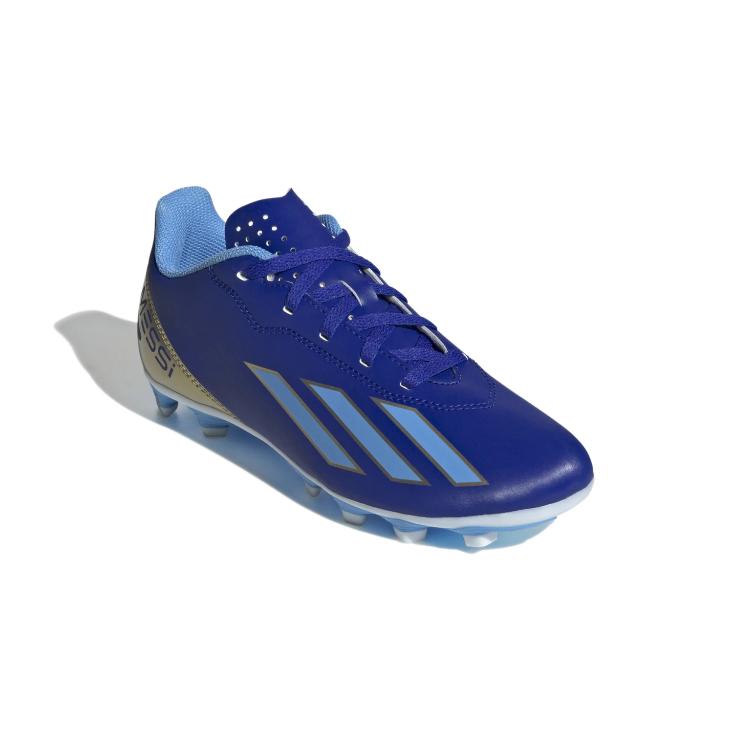 Adidas X Crazyfast Club FxG Jr Messi (Blue/White/Gold) 7 Adidas X Crazyfast Club FxG Jr Messi (Blue/White/Gold) - Image 5
