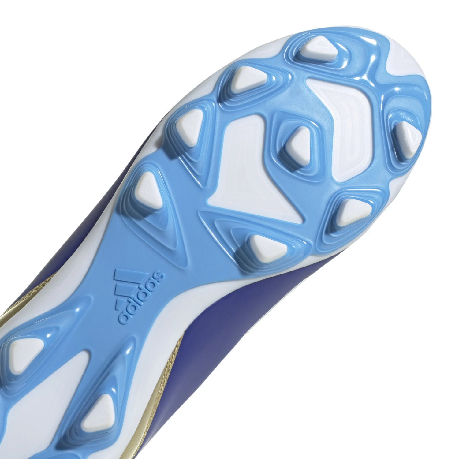 Adidas X Crazyfast Club FxG Jr Messi (Blue/White/Gold) 10 Adidas X Crazyfast Club FxG Jr Messi (Blue/White/Gold) - Image 8
