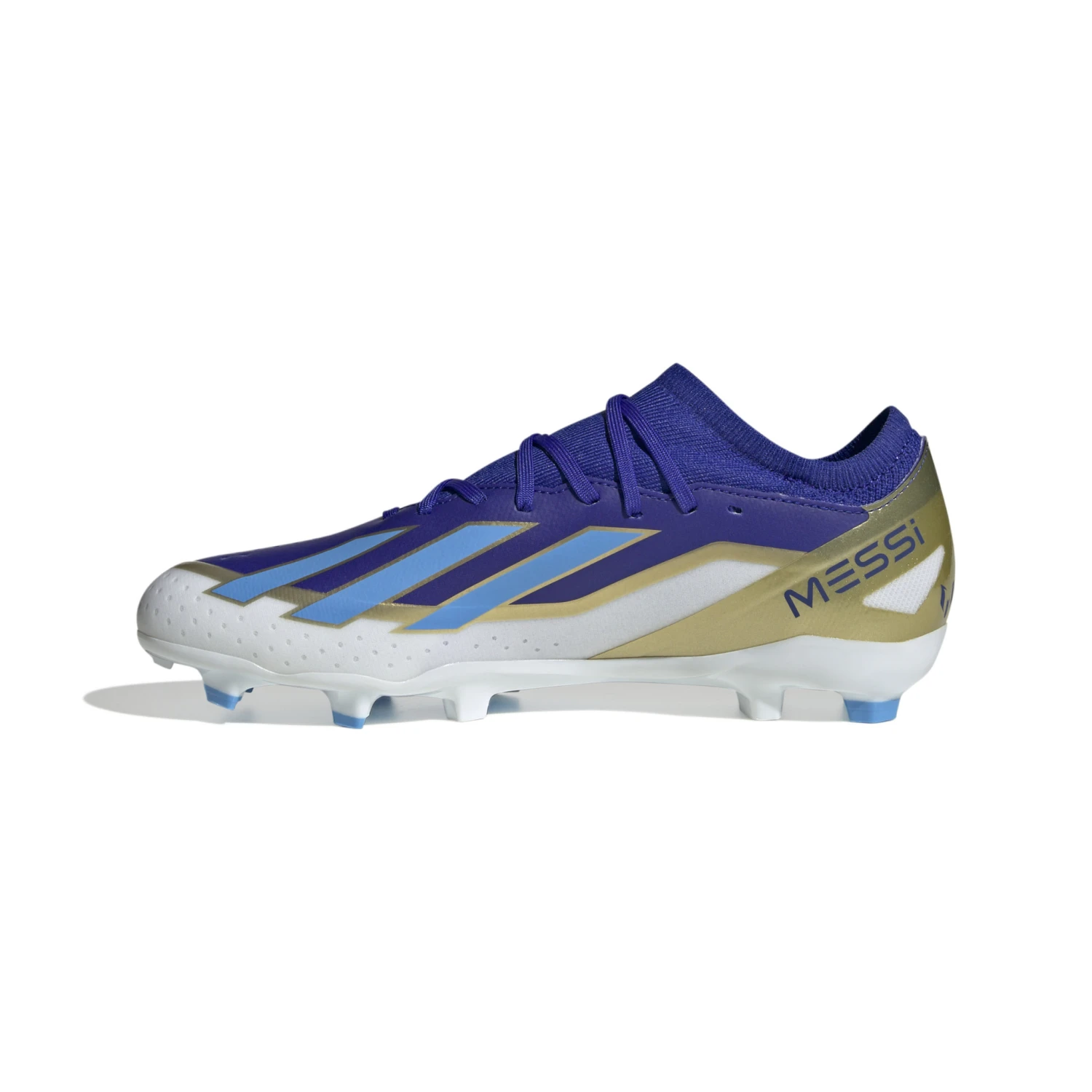 Adidas X Crazyfast League FG Messi (Blue/White/Gold) 6 Adidas X Crazyfast League FG Messi (Blue/White/Gold) - Image 4