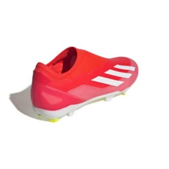 Adidas X Crazyfast League Laceless FG (Solar Red/White) -Sports-Football Apparel adidas x crazyfast league laceless fg solar red wh 5