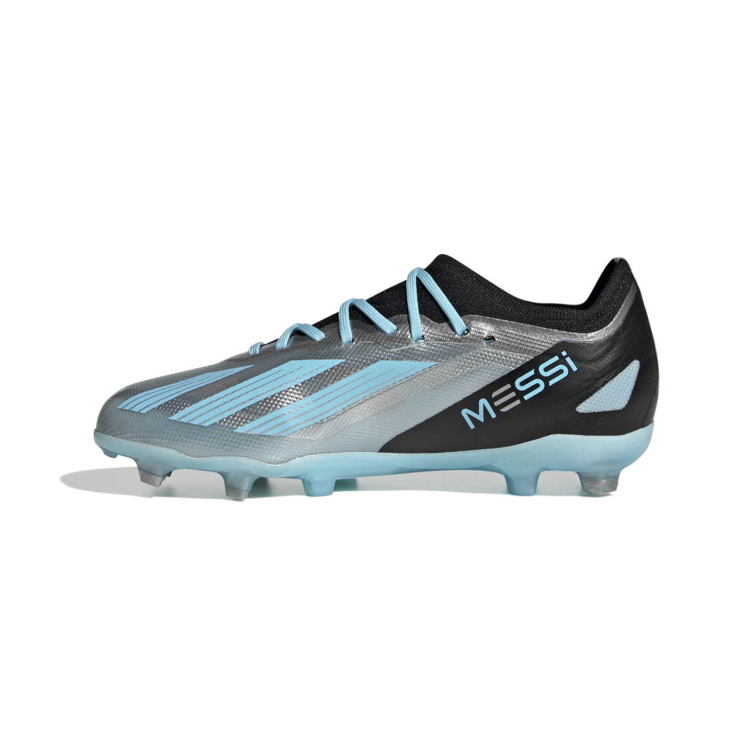 Adidas X Crazyfast Messi.1 FG Jr (Silver/Sky) 14 Adidas X Crazyfast Messi.1 FG Jr (Silver/Sky) - Image 12