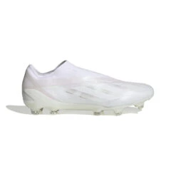Adidas X Crazyfast.1 Laceless FG (White/White)