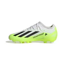 Adidas X Crazyfast.3 FG Jr (White/Lime) 11 Adidas X Crazyfast.3 FG Jr (White/Lime) -Sports-Football Apparel adidas x crazyfast3 fg jr white lime 1