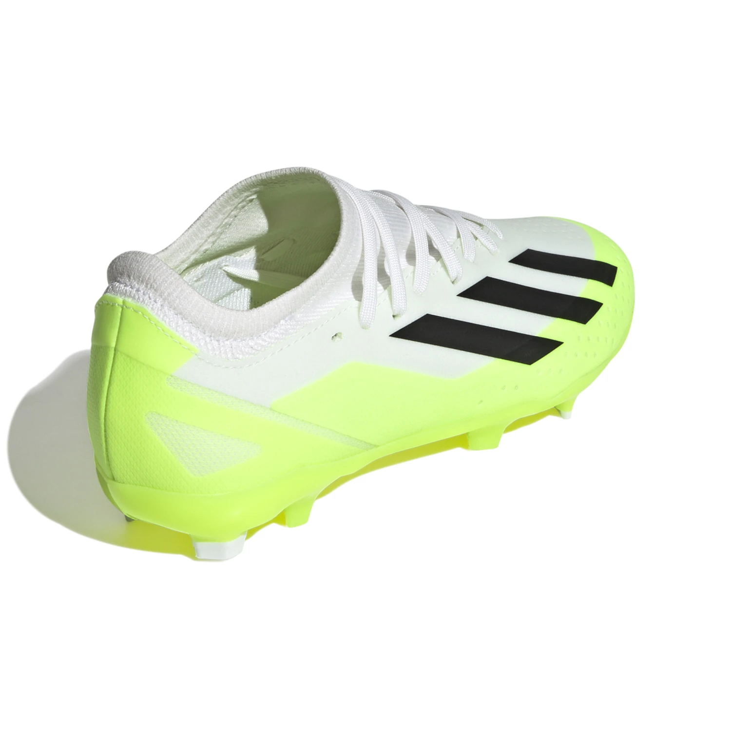 Adidas X Crazyfast.3 FG Jr (White/Lime) 8 Adidas X Crazyfast.3 FG Jr (White/Lime) - Image 6