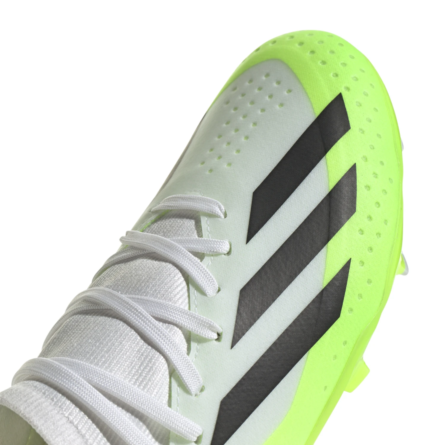 Adidas X Crazyfast.3 FG Jr (White/Lime) 9 Adidas X Crazyfast.3 FG Jr (White/Lime) - Image 7