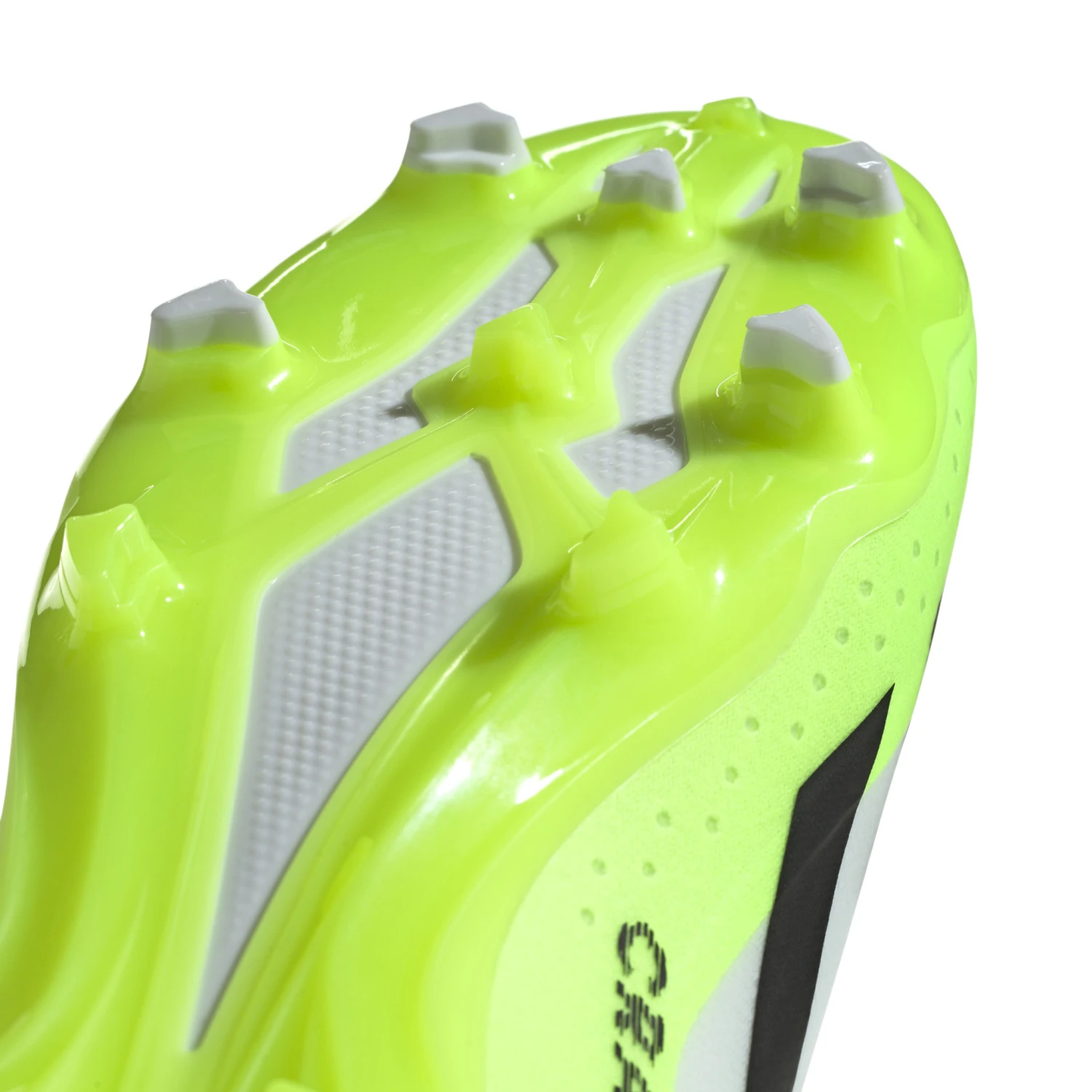 Adidas X Crazyfast.3 FG Jr (White/Lime) 10 Adidas X Crazyfast.3 FG Jr (White/Lime) - Image 8