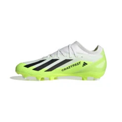 Adidas X Crazyfast.3 FG (White/Lime) -Sports-Football Apparel adidas x crazyfast3 fg white lime 1