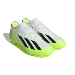 Adidas X Crazyfast.3 FG (White/Lime) -Sports-Football Apparel adidas x crazyfast3 fg white lime 4