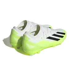 Adidas X Crazyfast.3 FG (White/Lime) -Sports-Football Apparel adidas x crazyfast3 fg white lime 5