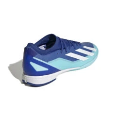 Adidas X Crazyfast.3 Indoor (Blue/White/Sky) -Sports-Football Apparel adidas x crazyfast3 indoor blue white sky 4