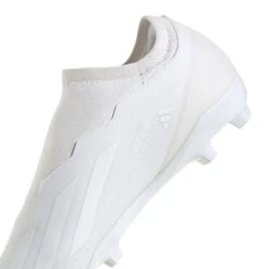 Adidas X Crazyfast.3 Laceless FG (White/White) -Sports-Football Apparel adidas x crazyfast3 laceless fg white white 6