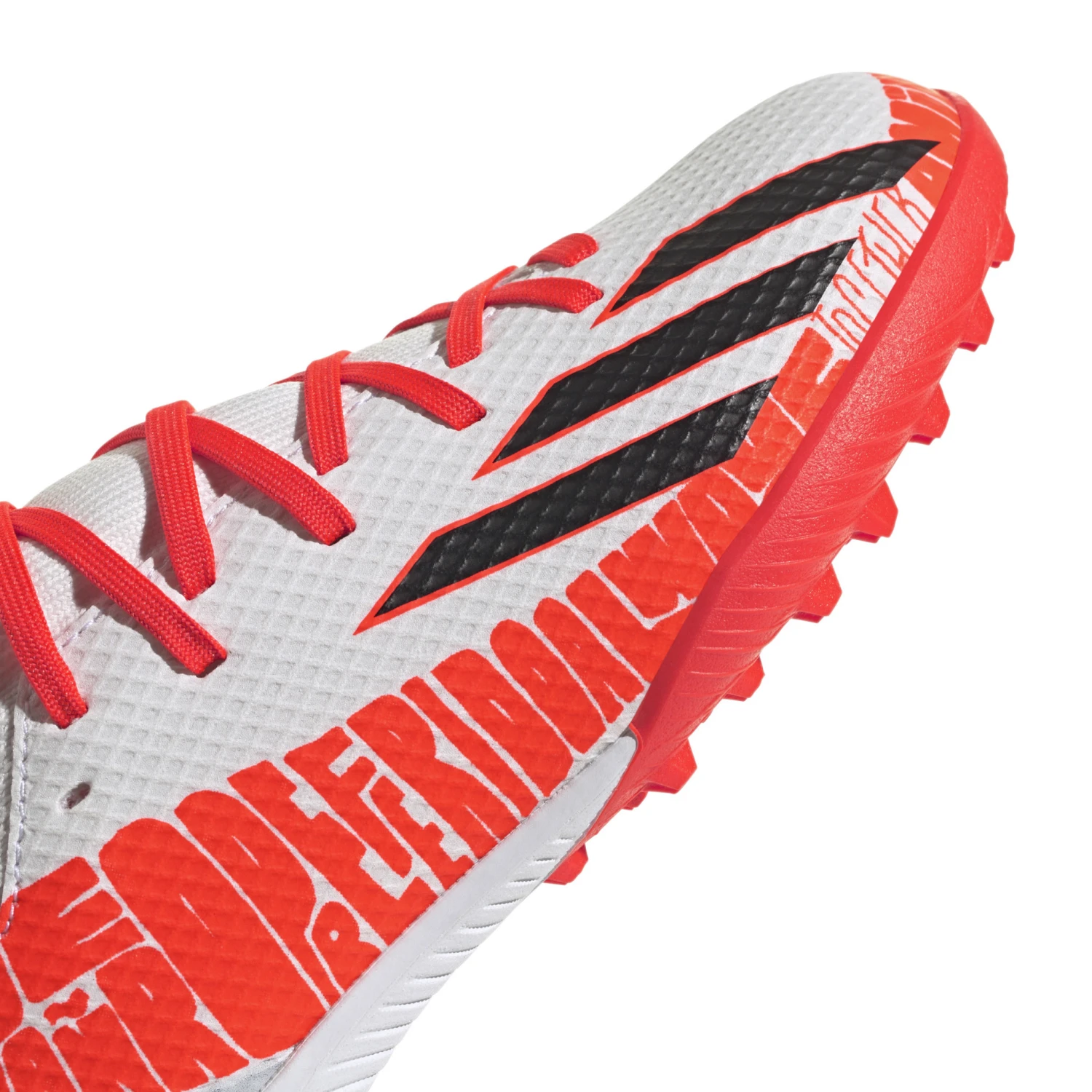 Adidas X Speedportal Messi.3 Turf Jr (White/Crimson) 9 Adidas X Speedportal Messi.3 Turf Jr (White/Crimson) - Image 7