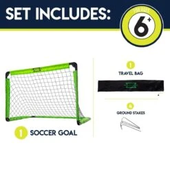 Franklin 36" Fold-N-Go Soccer Goal -Sports-Football Apparel franklin 36 fold n go soccer goal 2