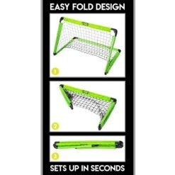 Franklin 36" Fold-N-Go Soccer Goal -Sports-Football Apparel franklin 36 fold n go soccer goal 4