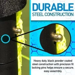 Franklin Competition Black Steel Soccer Goal 4'X6' -Sports-Football Apparel franklin competition black steel soccer goal 4x6 3