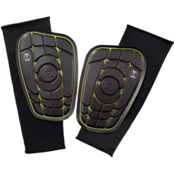 G-Form Pro-S Elite Lite Shin Guard (Black/Yellow)