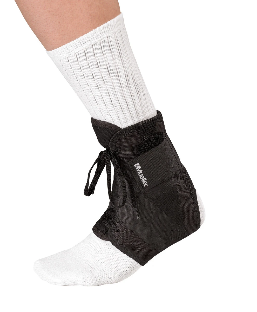 Mueller Soft Ankle Brace W/ Straps 4 Mueller Soft Ankle Brace W/ Straps - Image 2