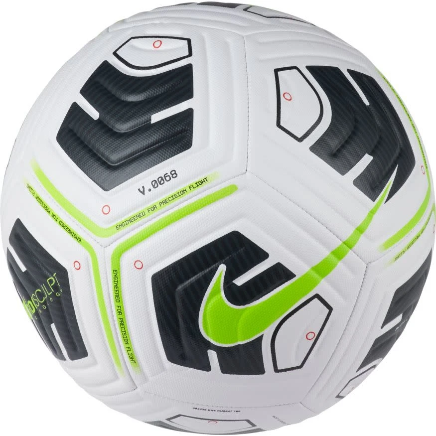 Nike Academy Team Ball (White/Black/Volt) 4 Nike Academy Team Ball (White/Black/Volt) - Image 2