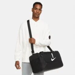 Nike Academy Team Duffel Bag (Black) -Sports-Football Apparel nike academy team duffel bag black 7