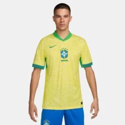 Nike Brazil 2024 Home Jersey (Yellow)