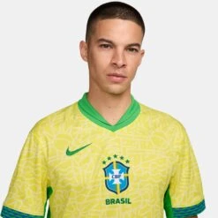Nike Brazil 2024 Home Jersey (Yellow) -Sports-Football Apparel nike brazil 2024 home jersey yellow 6