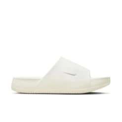 Nike Calm Slide (White) -Sports-Football Apparel nike calm slide white 1