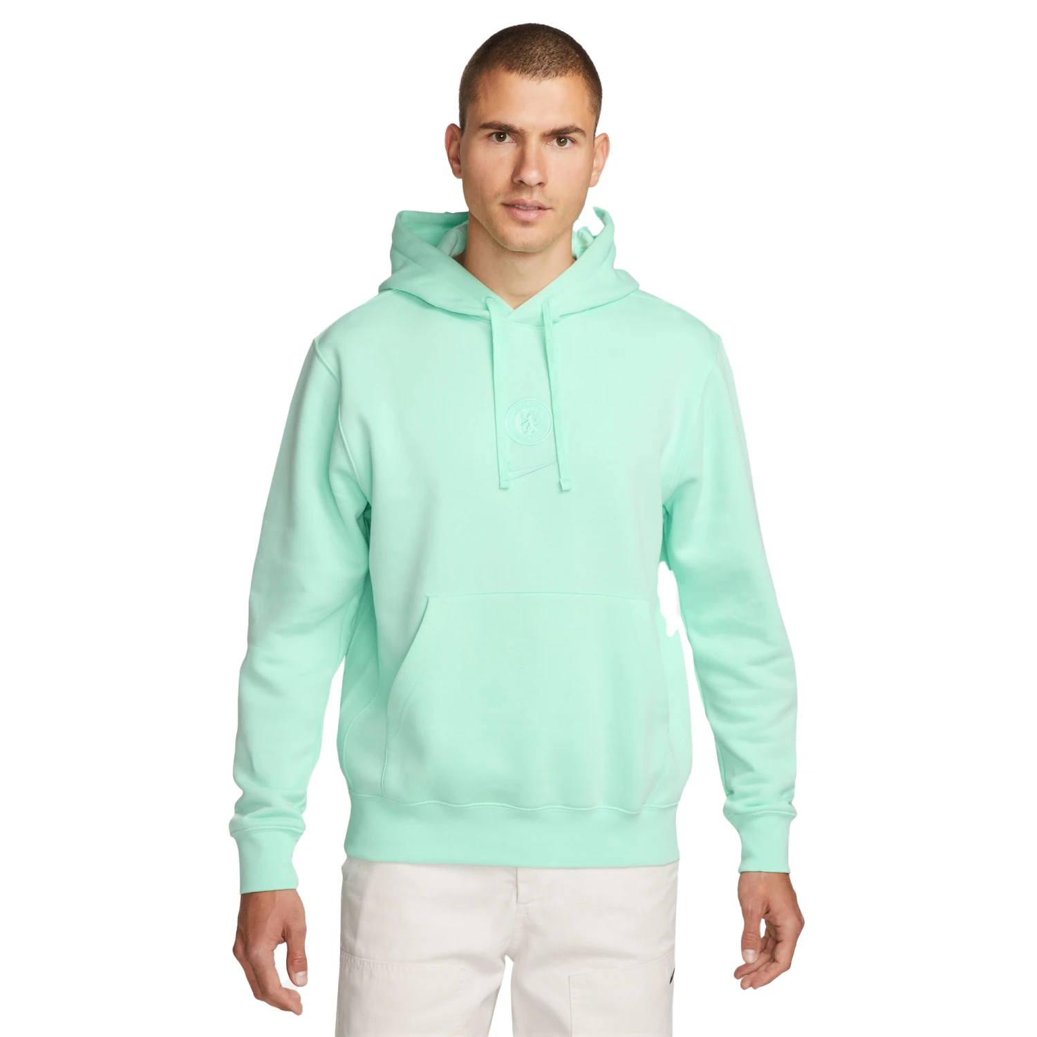 Nike Chelsea 23/24 Club Pullover Hoodie (Mint) 3 Nike Chelsea 23/24 Club Pullover Hoodie (Mint)