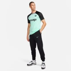 Nike Chelsea 23/24 Strike Training Jersey (Mint/Black) -Sports-Football Apparel nike chelsea 23 24 strike training jersey mint bla 5