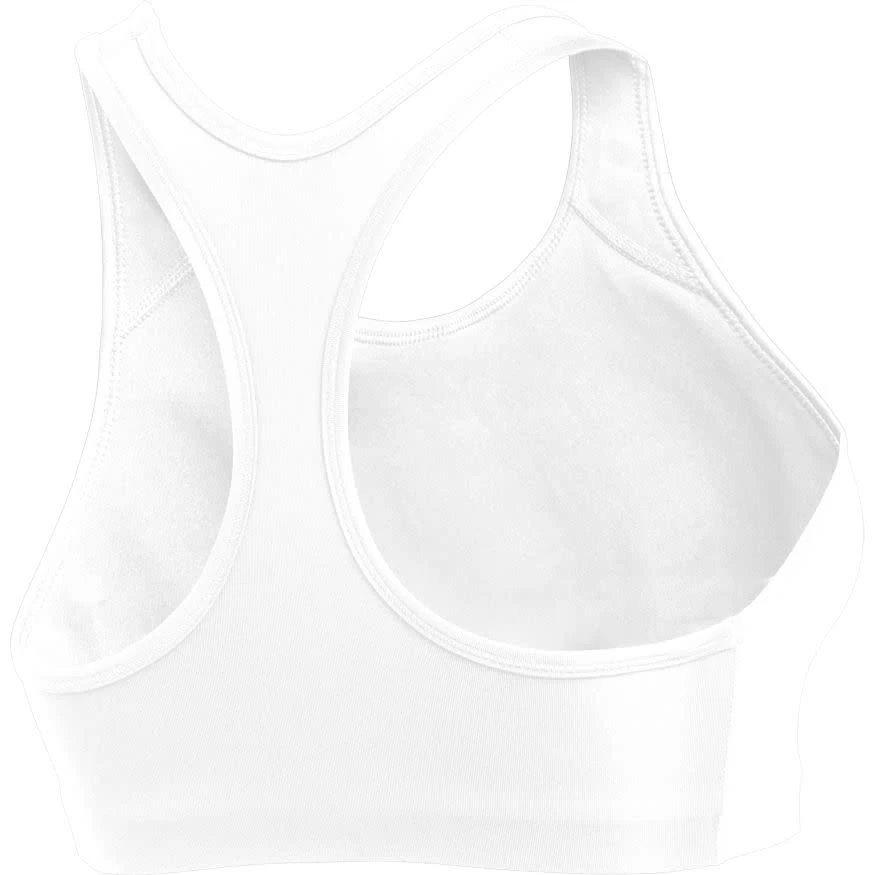 Nike Dri-Fit Swoosh Non-Padded Sports Bra 2.0 (White) 4 Nike Dri-Fit Swoosh Non-Padded Sports Bra 2.0 (White) - Image 2