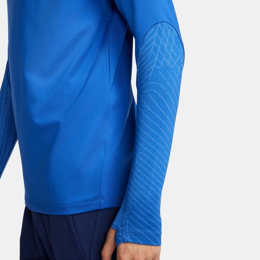 Nike England 2022 Strike Drill Top 1/4 Zip (Blue) 5 Nike England 2022 Strike Drill Top 1/4 Zip (Blue) - Image 3
