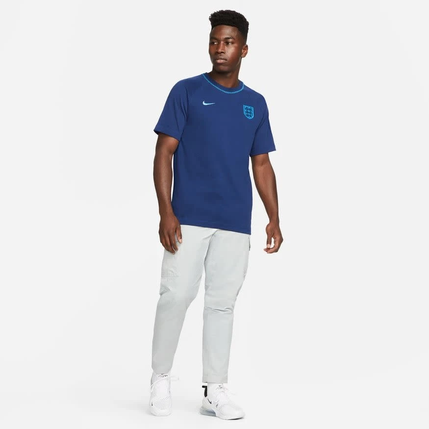 Nike England 2022 Travel Top (Navy) 8 Nike England 2022 Travel Top (Navy) - Image 6