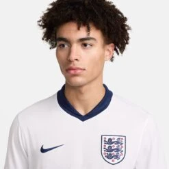 Nike England 2024 Home Jersey (White) -Sports-Football Apparel nike england 2024 home jersey white 4