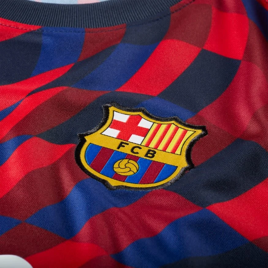 Nike FC Barcelona 20/21 Prematch Jersey 5 Nike FC Barcelona 20/21 Prematch Jersey - Image 3
