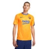 Nike FC Barcelona 21/22 Prematch Jersey (Orange/Blue) -Sports-Football Apparel nike fc barcelona 21 22 prematch jersey orange blu