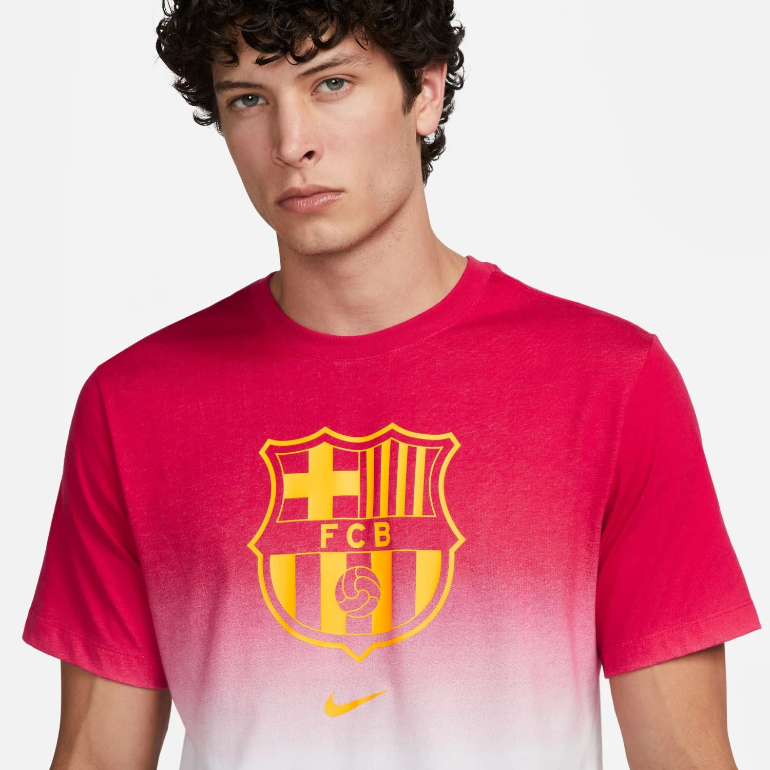 Nike FC Barcelona 23/24 Crest Tee (Red/White/Blue) 5 Nike FC Barcelona 23/24 Crest Tee (Red/White/Blue) - Image 3
