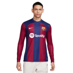 Nike FC Barcelona 23/24 Home Ls Jersey (Blue/Red)