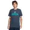 Nike FC Barcelona 23/24 Mercurial Tee (Navy) -Sports-Football Apparel nike fc barcelona 23 24 mercurial tee navy