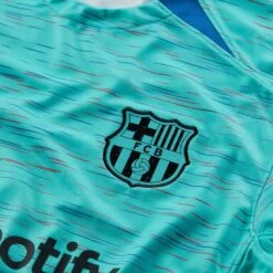 Nike FC Barcelona 23/24 Third Jersey (Teal) -Sports-Football Apparel nike fc barcelona 23 24 third jersey teal 9