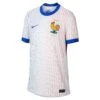 Nike France 2024 Away Jersey Youth (White) -Sports-Football Apparel nike france 2024 away jersey youth white