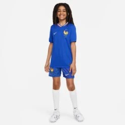 Nike France 2024 Home Jersey Youth (Blue) -Sports-Football Apparel nike france 2024 home jersey youth blue 4