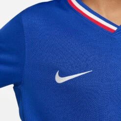 Nike France 2024 Home Jersey Youth (Blue) -Sports-Football Apparel nike france 2024 home jersey youth blue 5