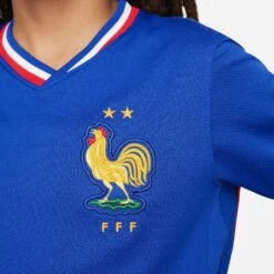 Nike France 2024 Home Jersey Youth (Blue) -Sports-Football Apparel nike france 2024 home jersey youth blue 6