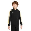 Nike Joga Bonito Academy Hoodie Youth (Black/Gold) -Sports-Football Apparel nike joga bonito academy hoodie youth black gold