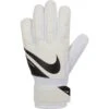Nike Jr Goalkeeper Match Glove (White/Black) -Sports-Football Apparel nike jr goalkeeper match glove white black