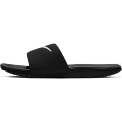 Nike Kawa Slide Youth (Black/White) -Sports-Football Apparel nike kawa slide youth black white 1
