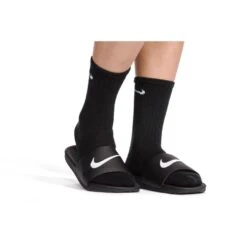 Nike Kawa Slide Youth (Black/White) -Sports-Football Apparel nike kawa slide youth black white 6