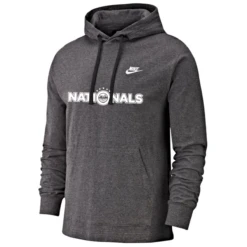 Nike Lightweight Club Pullover Hoodie (D. Gray) -Sports-Football Apparel nike lightweight club pullover hoodie d gray 2